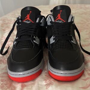 Black and Red Athletic Sneakers